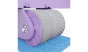 Тренажёр для пресса AB Roller SND-P фиолетовый с ковриком 34 х 17 x 0.6 cм