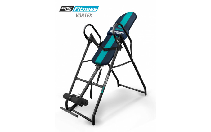 Инверсионный стол Vortex сине-бирюзовый с подушкой Инверсионный стол Vortex сине-бирюзовый с подушкой